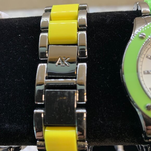 Anne Klein Bright Yellow Water Resistant Ladies Watch
